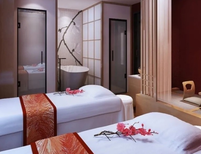 西安阎良高端会所桑拿环境展示（九）快乐驿站，体验水疗